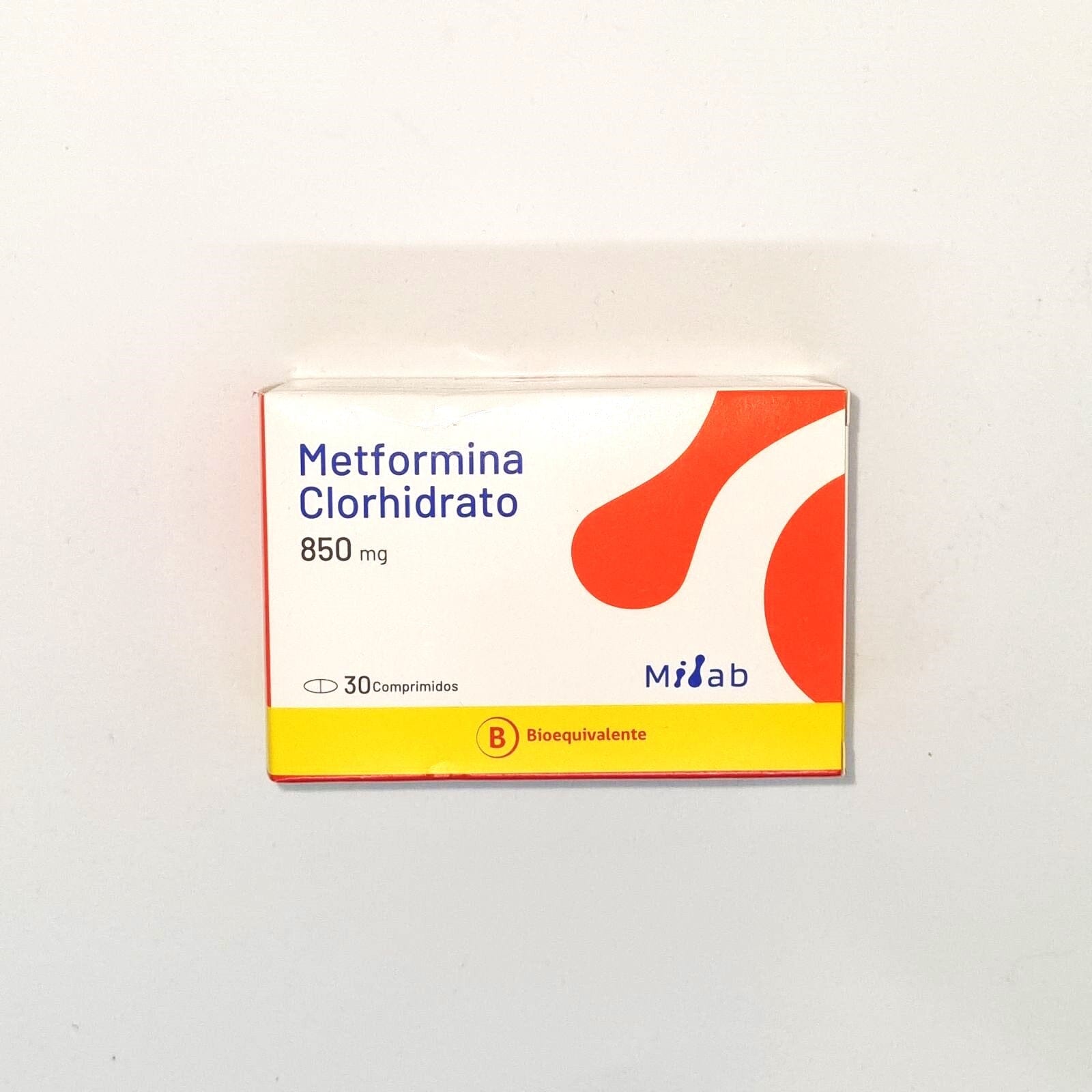 Metformina 850 mg x 30 comprimidos mintlab